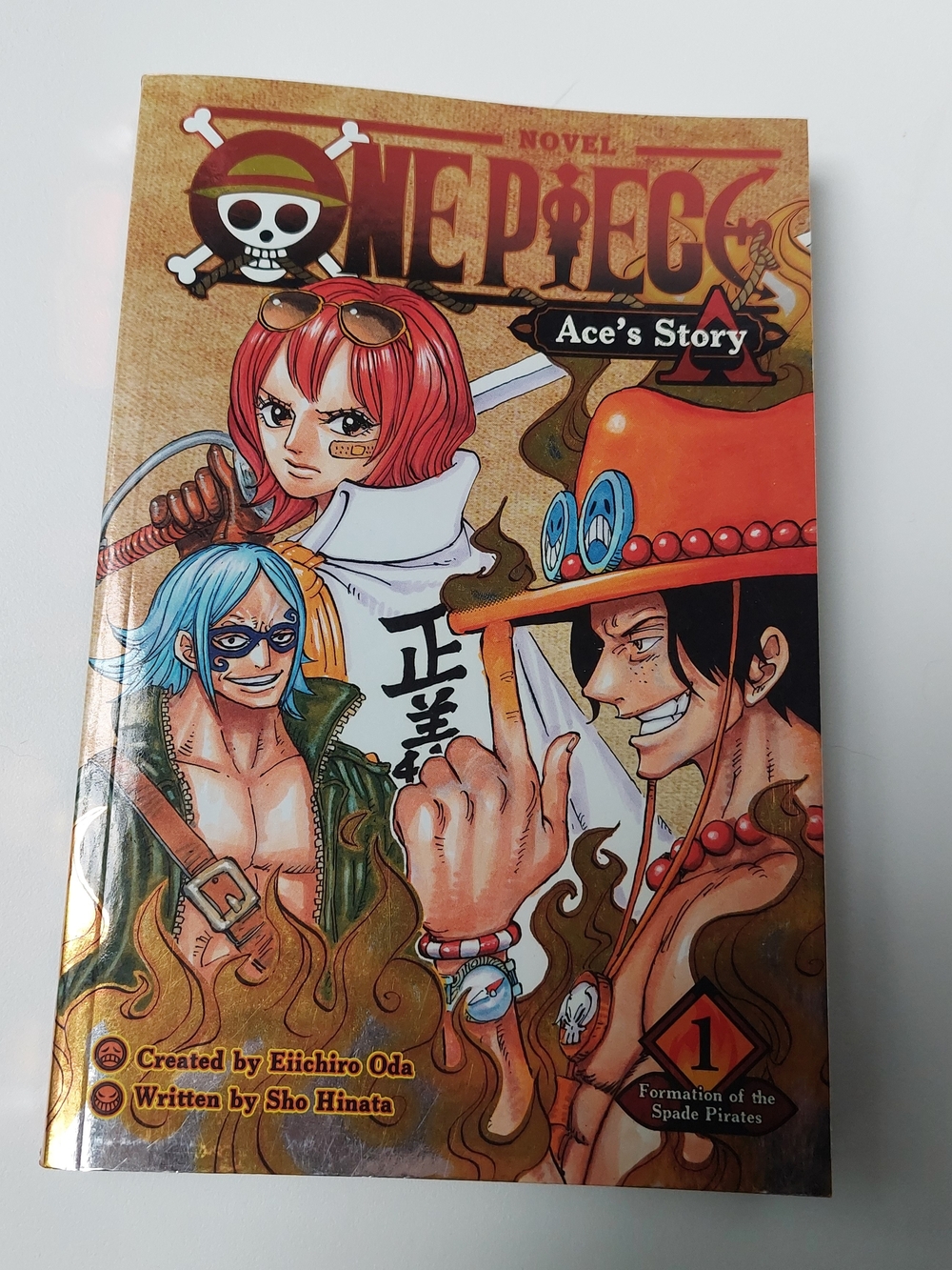 One Piece: Ace's Story Light Novel Volume 1 English